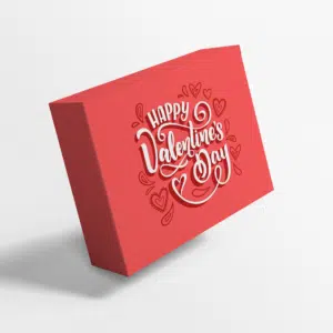 Custom Gift Box Printing 2 Valentines Boxes