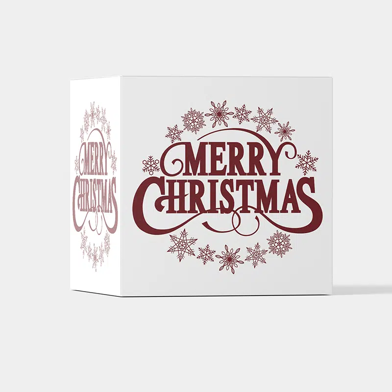 Christmas Boxes 1 merry xmas box